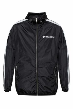 Hooded jacket with logo, zdjęcie 1 Hooded jacket with logo od Palm Angels